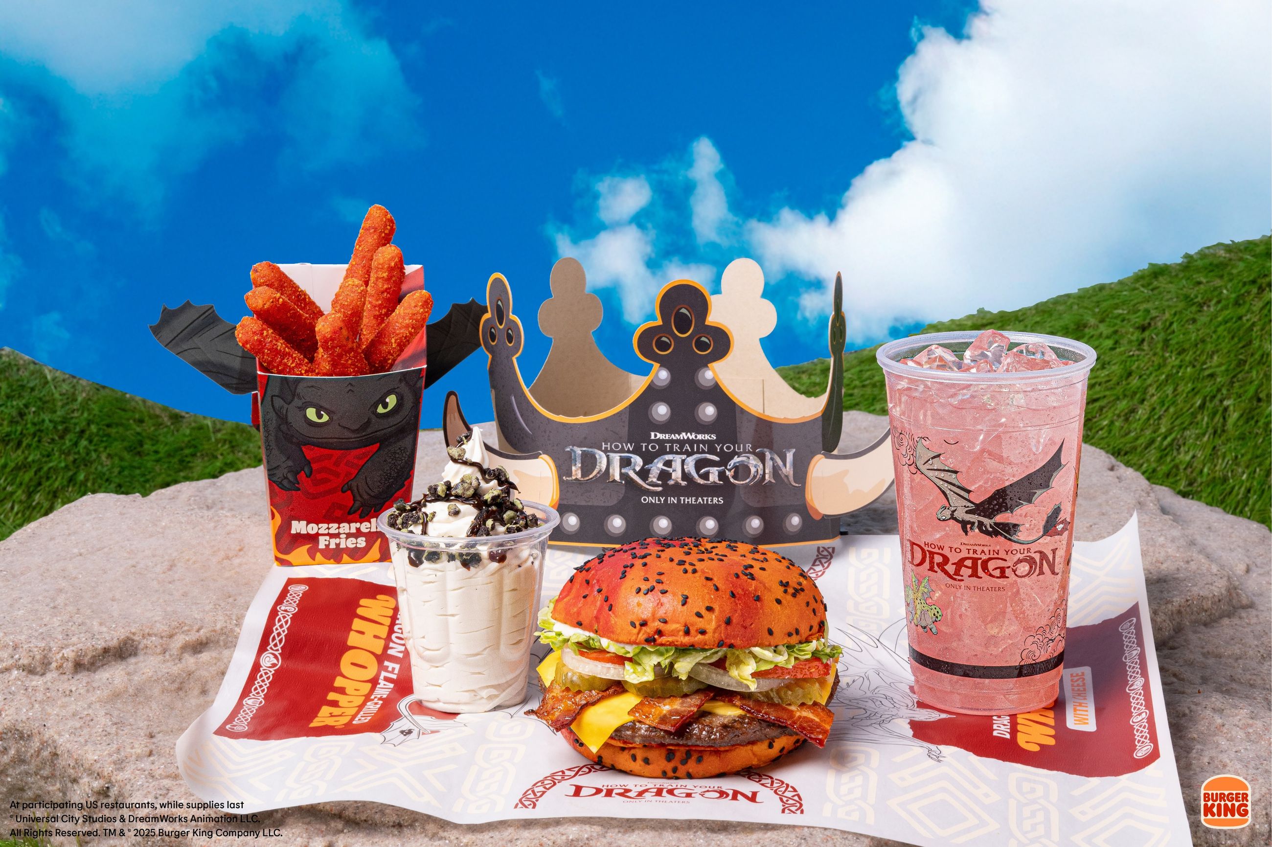 Limited-Time Magic: Burger King’s Menu for “How to Train Your Dragon ... How to train your dragon burger king